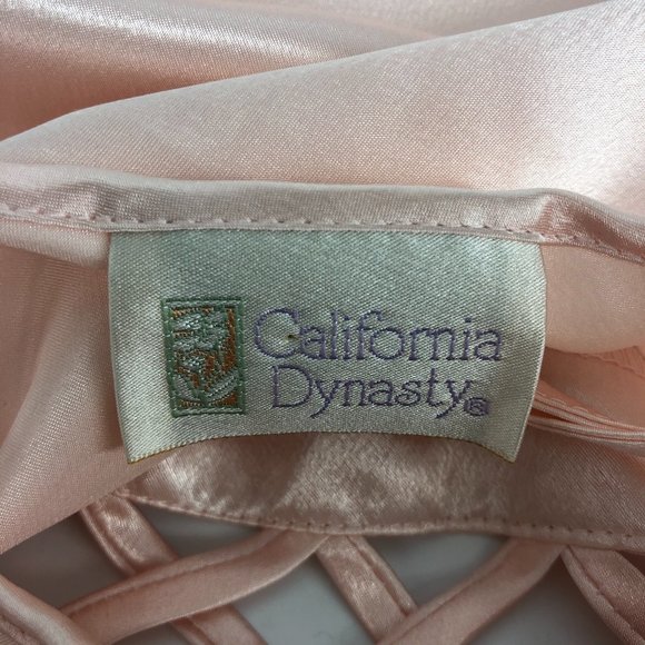 Vintage Silky Pink Chemise Slip Nightie Small / XS - Picture 5 of 9